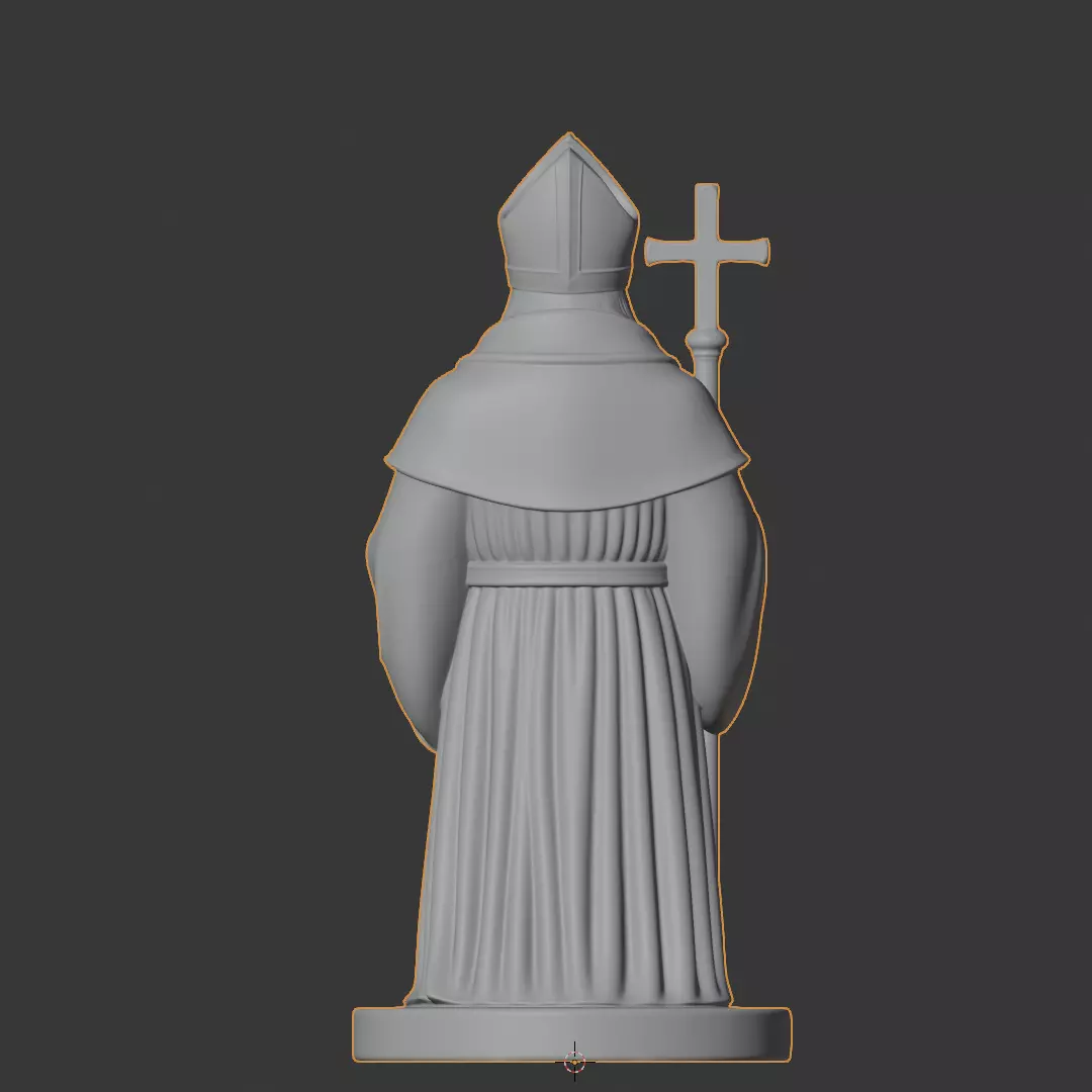 Chess Set Medieval 3D Print Model 3D print model_15