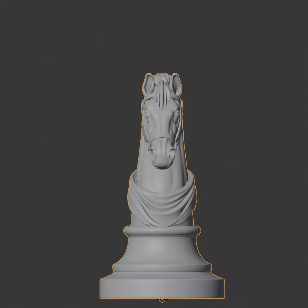 Chess Set Medieval 3D Print Model 3D print model_20