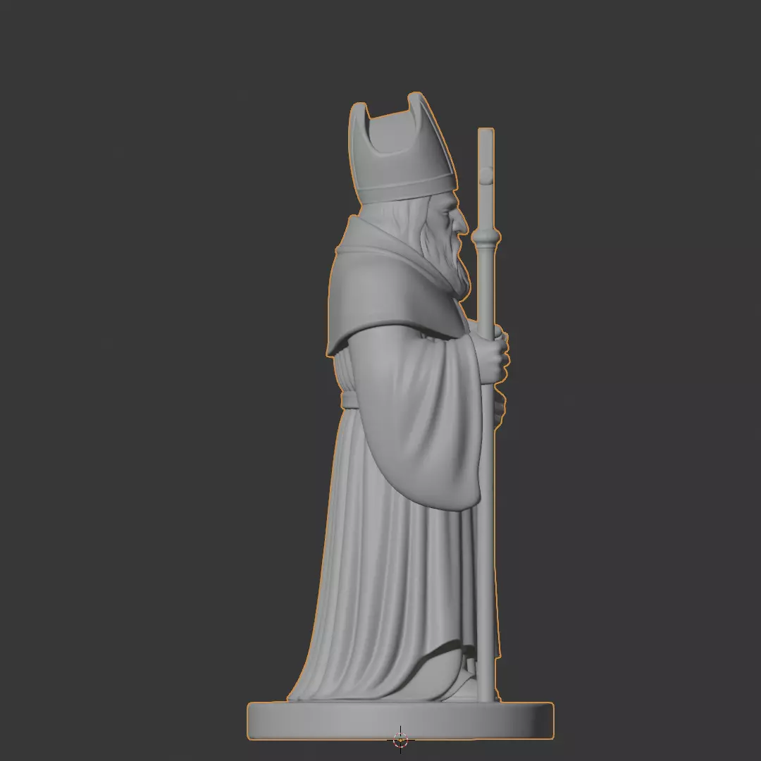 Chess Set Medieval 3D Print Model 3D print model_14