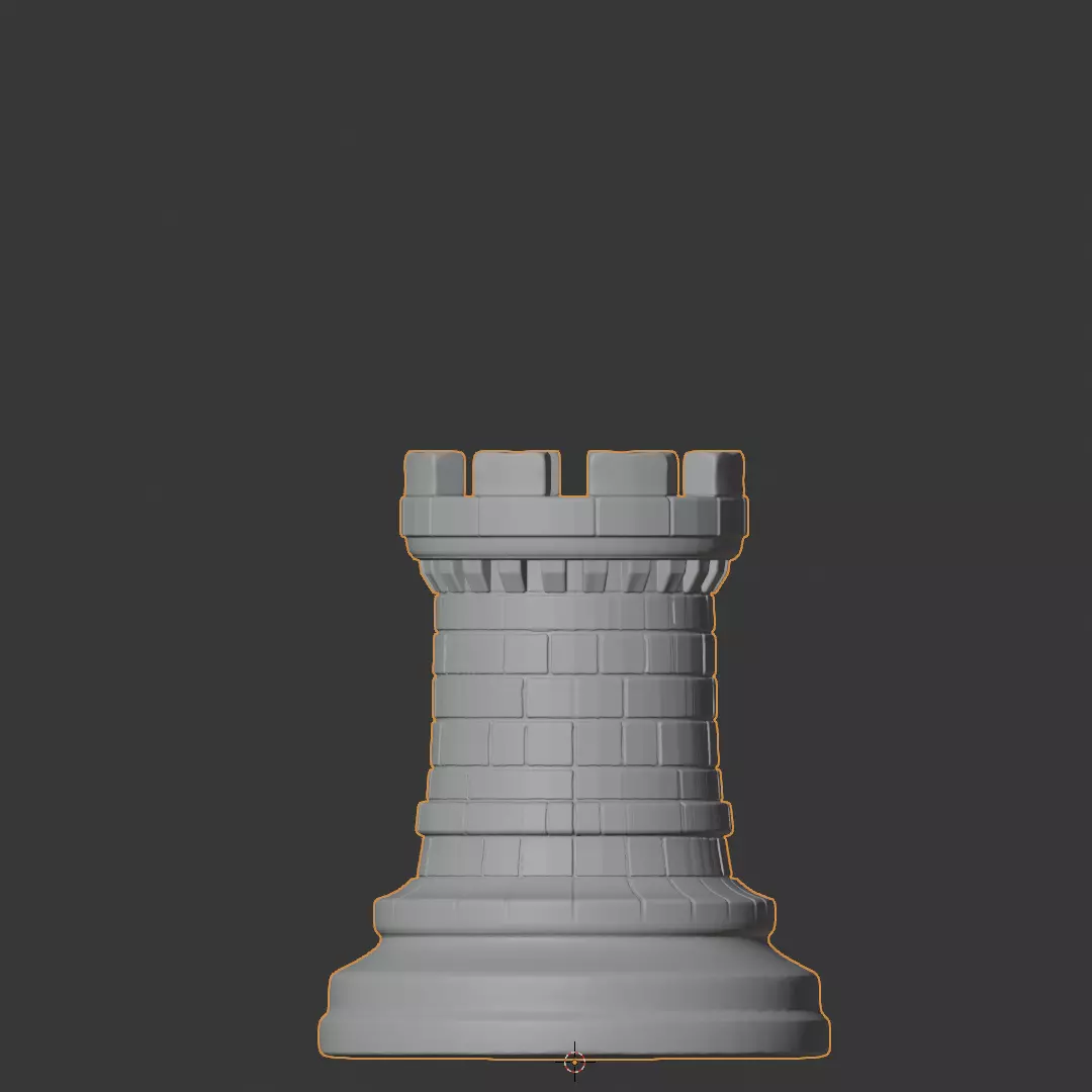 Chess Set Medieval 3D Print Model 3D print model_18