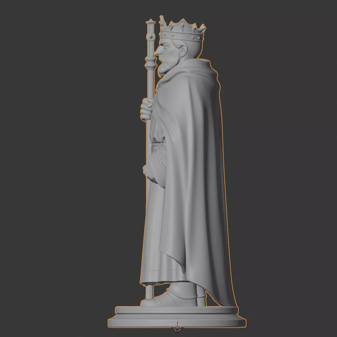 Chess Set Medieval 3D Print Model 3D print model_28