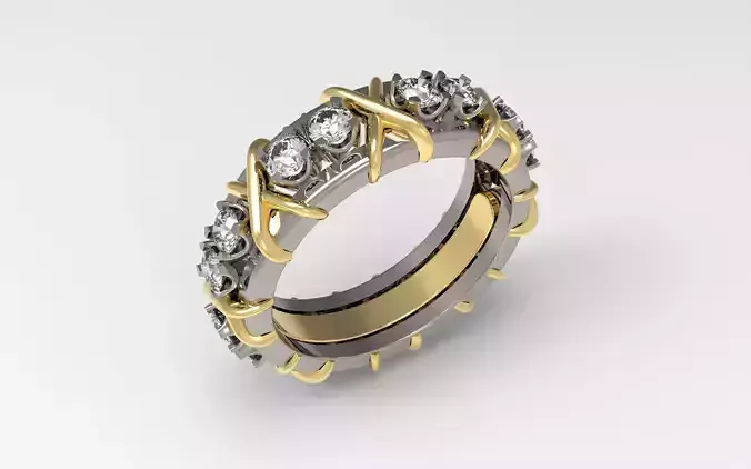 Sixteen Stone Ring 16mm