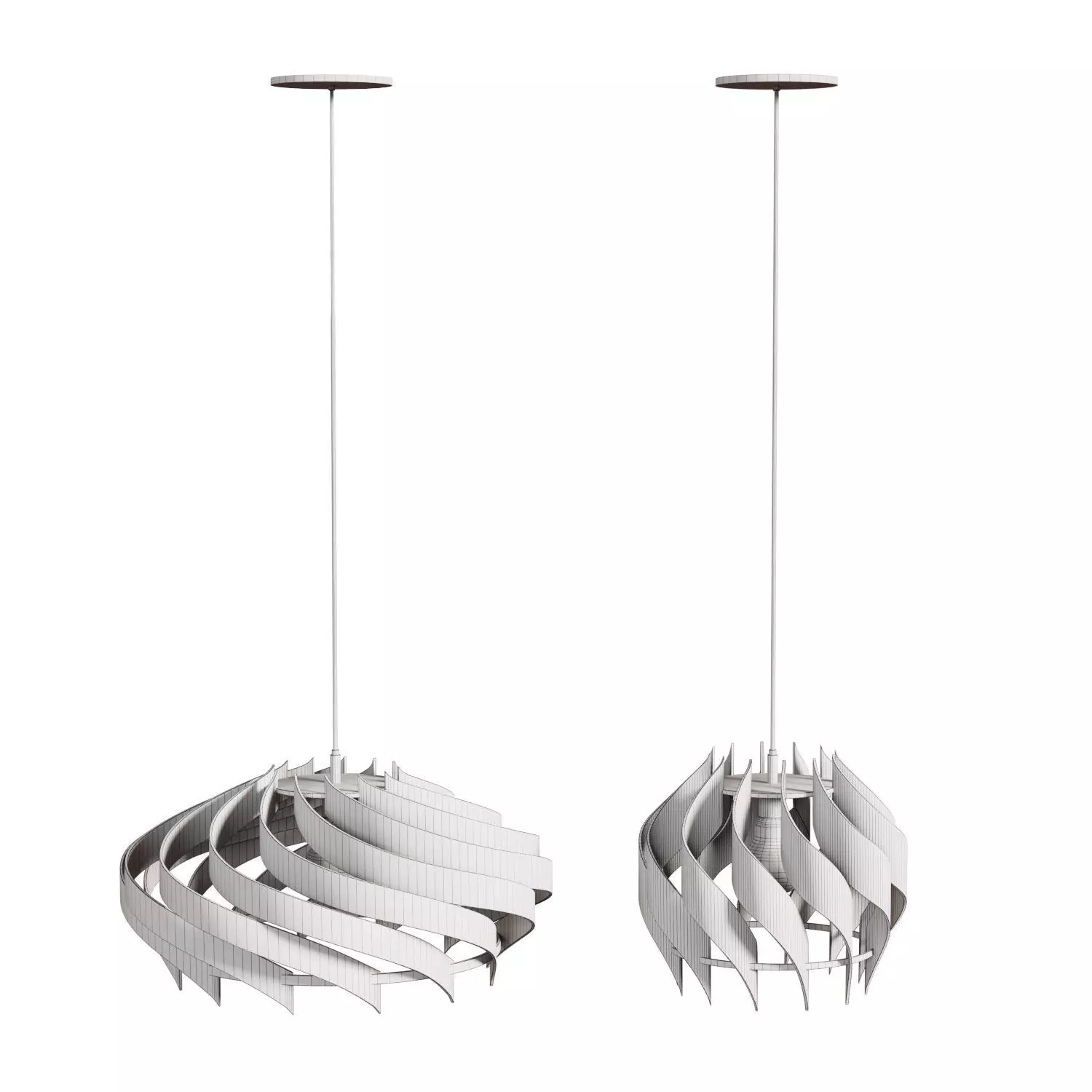 Pendant light 04 3D model_4