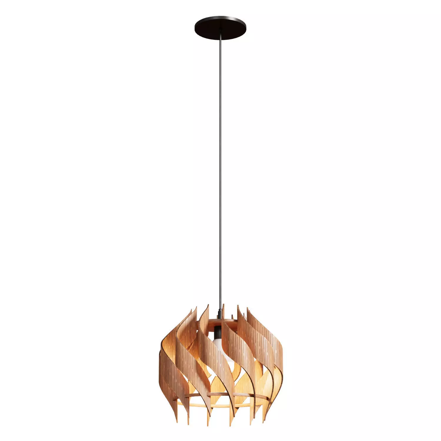 Pendant light 04 3D model_3