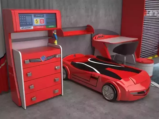  Biturbo Furniture set by Cilek 3D model