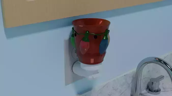 Christmas Lights Mini Plugin Wax Warmer