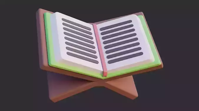 Low Poly Holy Quran