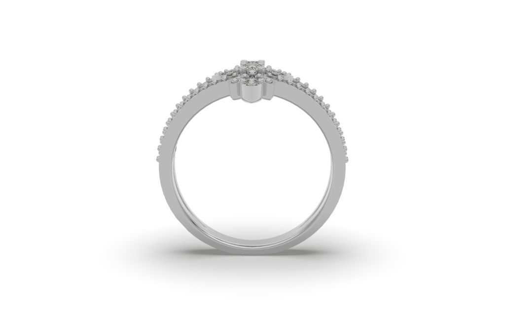 Ring Delicate Leaves - Jewelry 3D - AN-35 3D print model_19