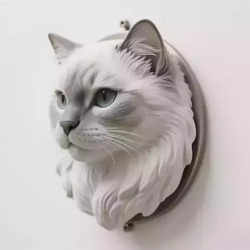Cat sculpture