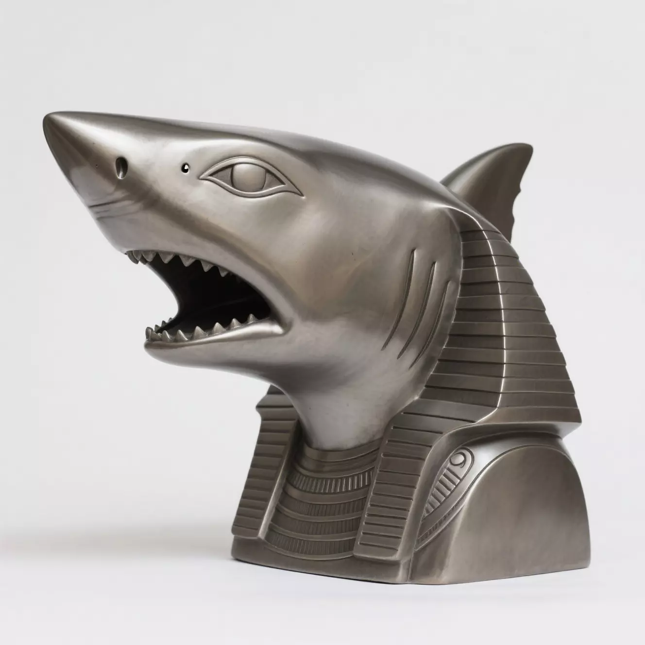 shark 3D print model_0