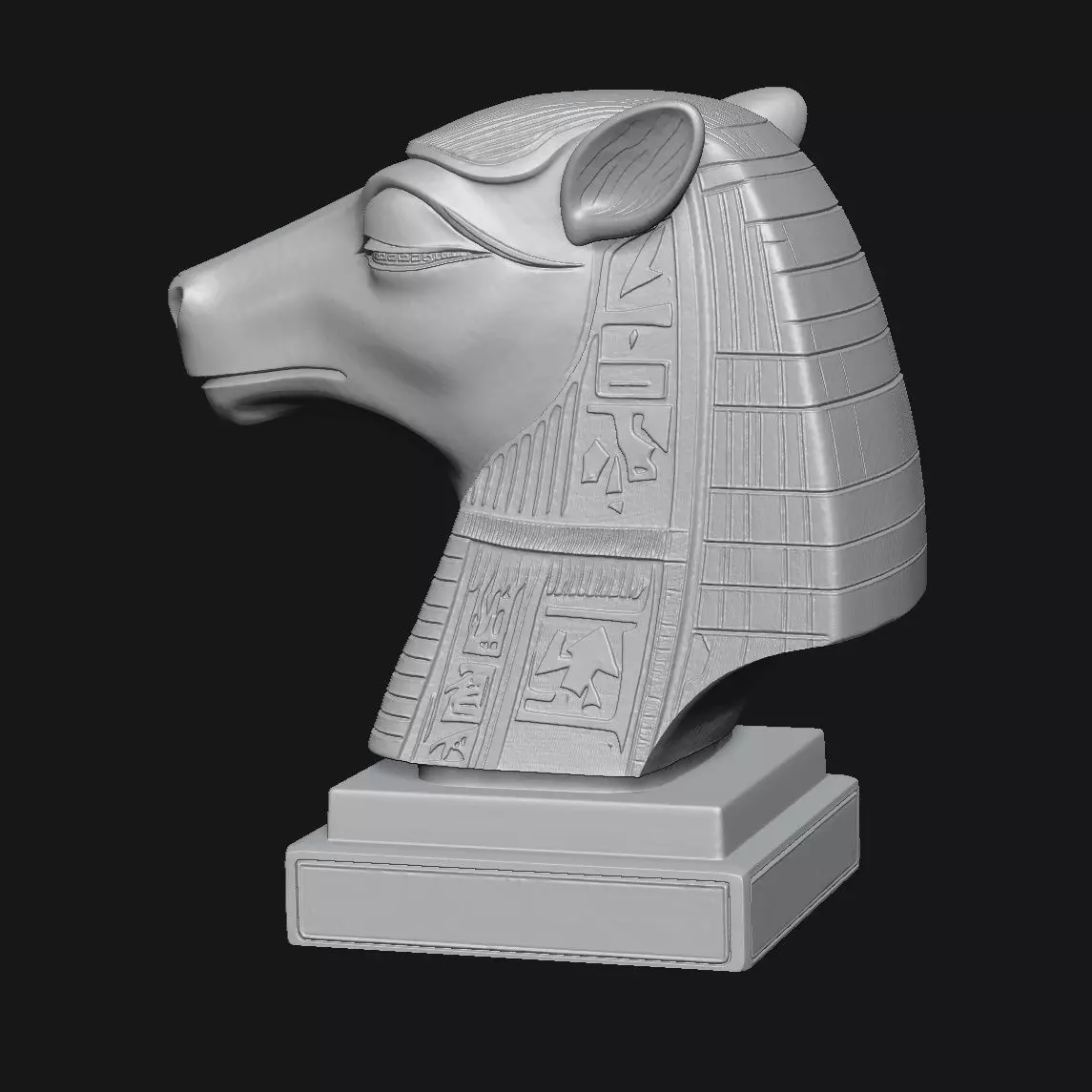camel 3D print model_4