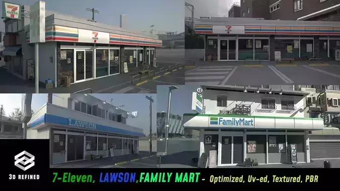 Convenience store Mega pack