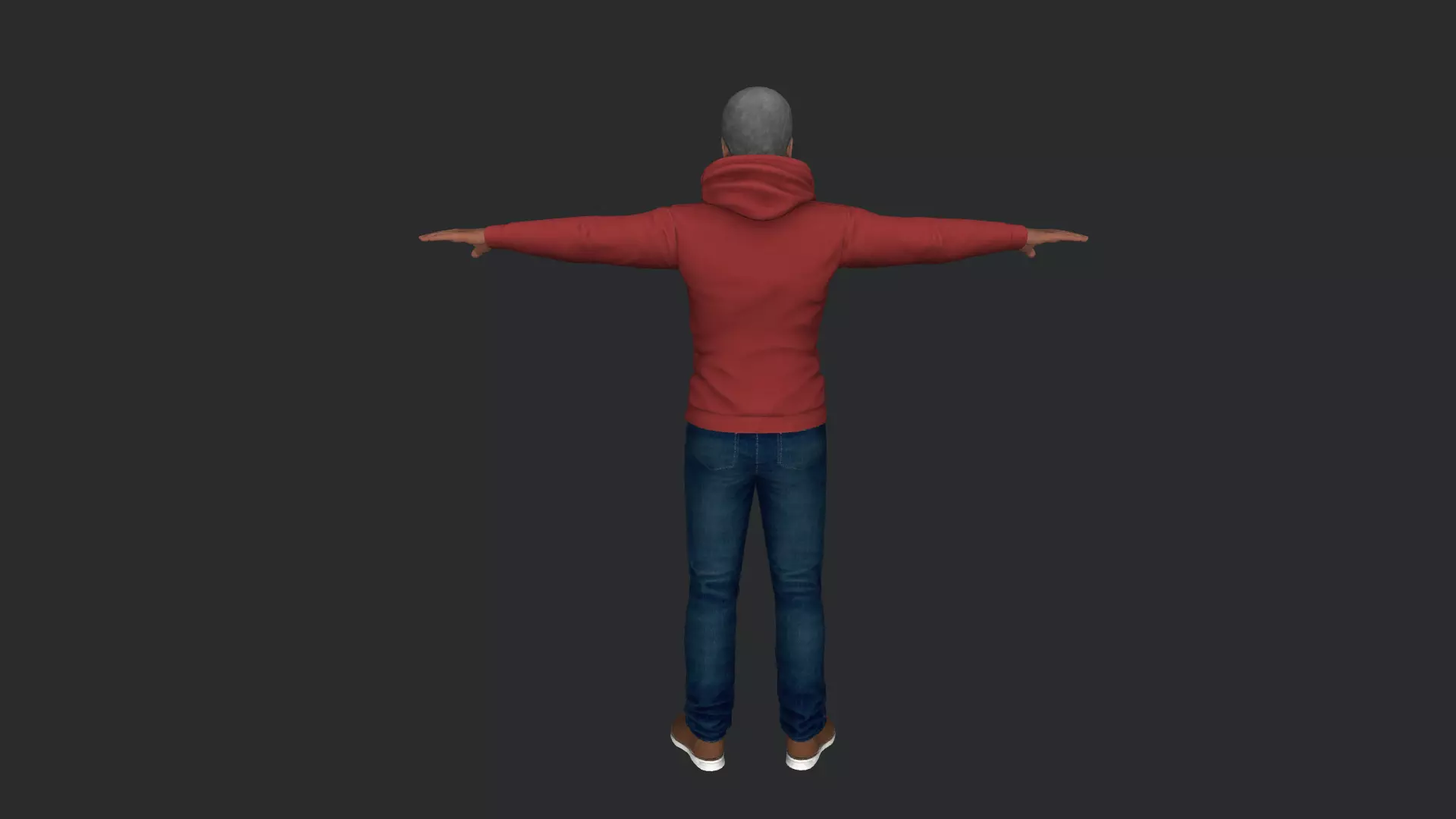 Morgan Freeman Hyper Realistic Full Body Fully Rigged 3D model_19