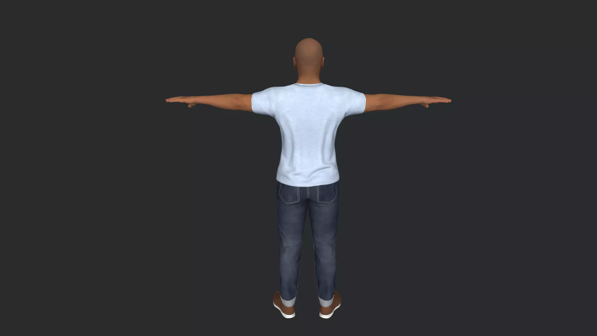 Mike Tyson Hyper Realistic Full Body Fully Rigged 3D model_14
