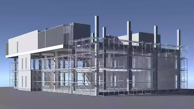 Building in construction scene 25-53