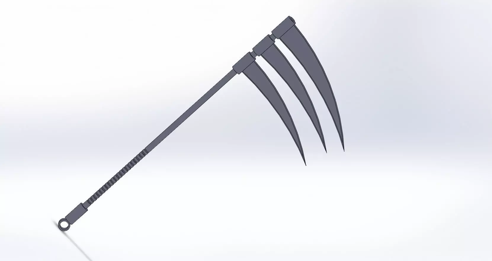 Hidan weapon Naruto 3D print model_0