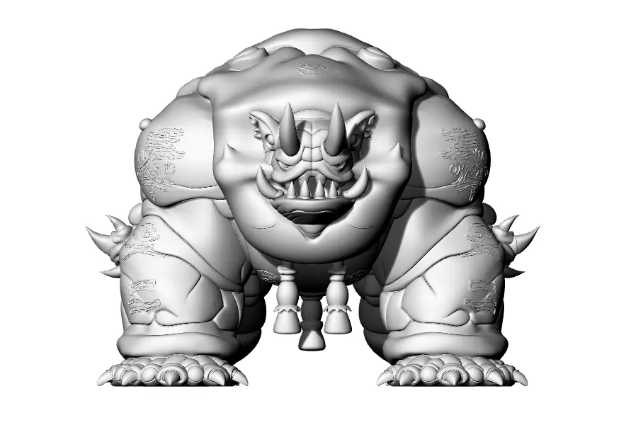 Extotik Monster Amazing Anime Star Wars Evil Divel Scary 3D print model