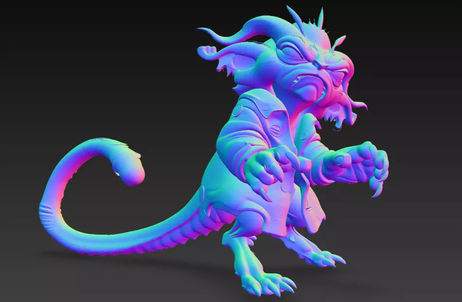 Extotik Monster Amazing Anime Star Wars Evil Divel Scary 3D print model_3