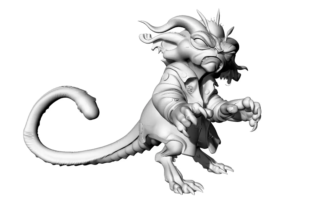 Extotik Monster Amazing Anime Star Wars Evil Divel Scary 3D print model_1