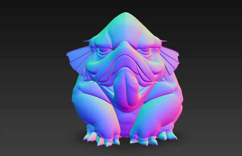 Extotik Monster Amazing Anime Star Wars Evil Divel Scary 3D print model_1