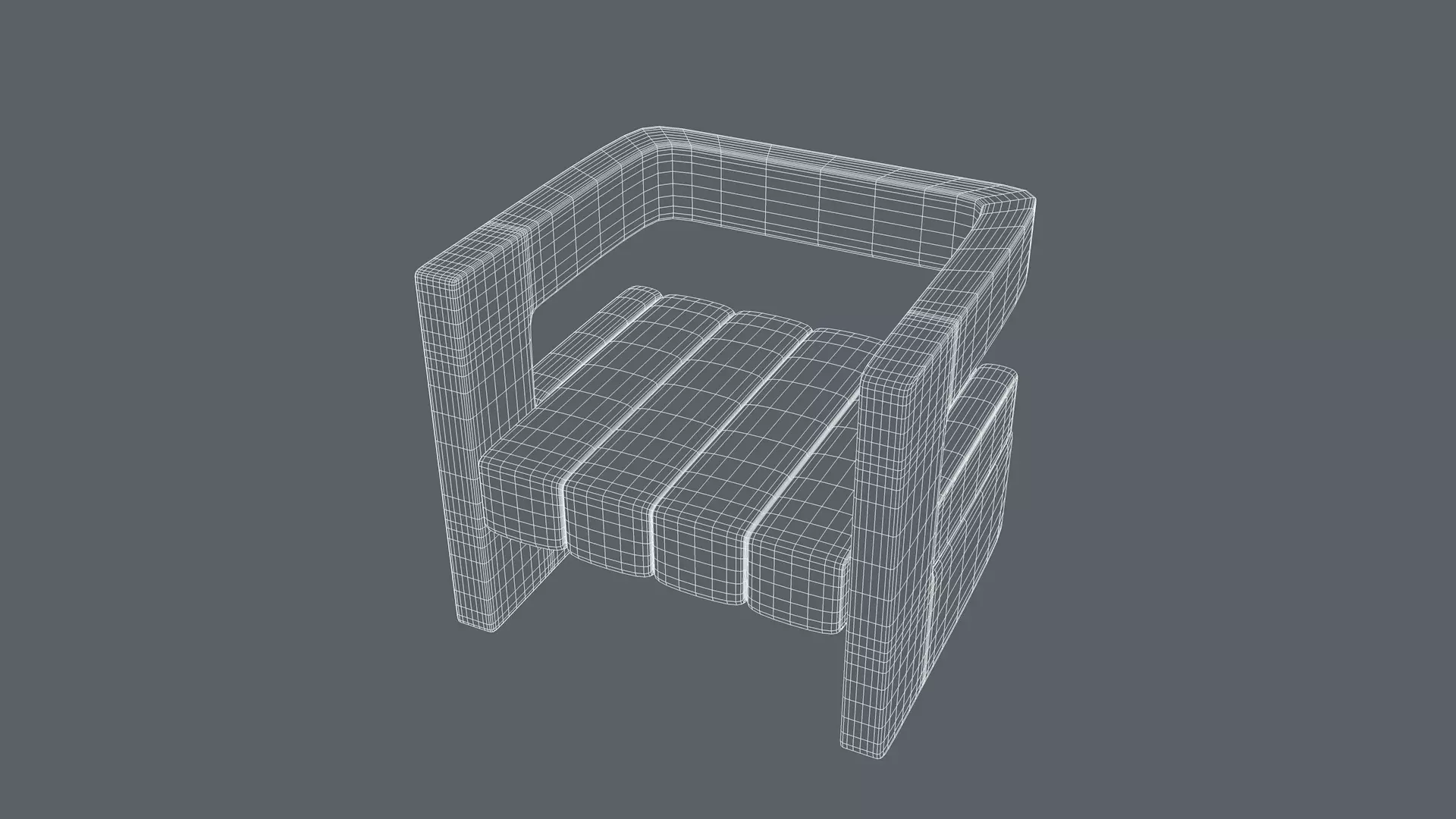 Modern Chair 3D model_14