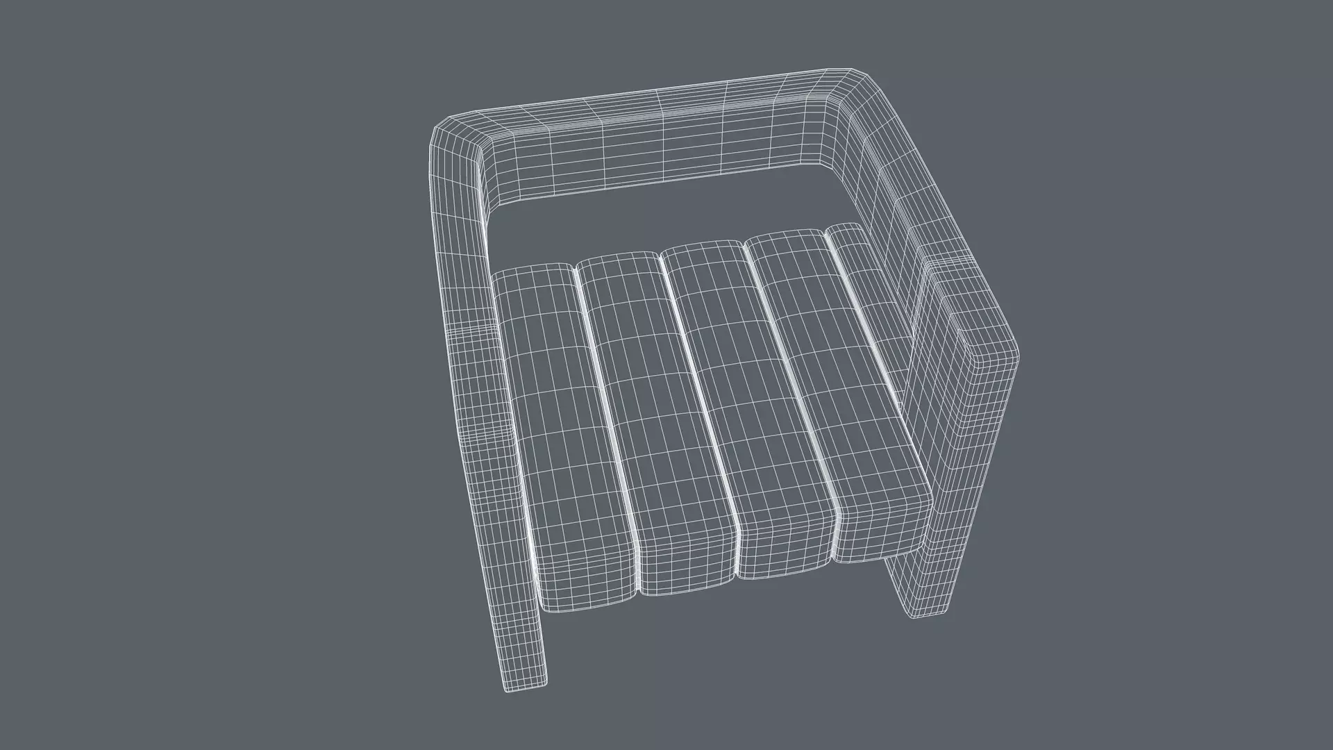 Modern Chair 3D model_10