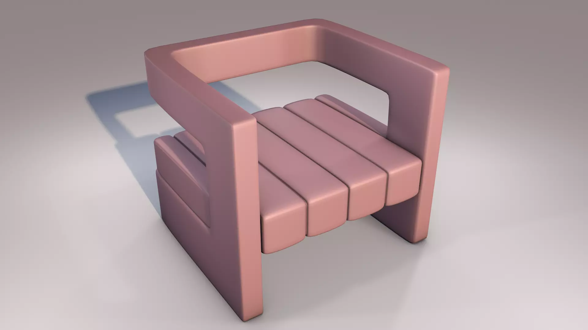 Modern Chair 3D model_0