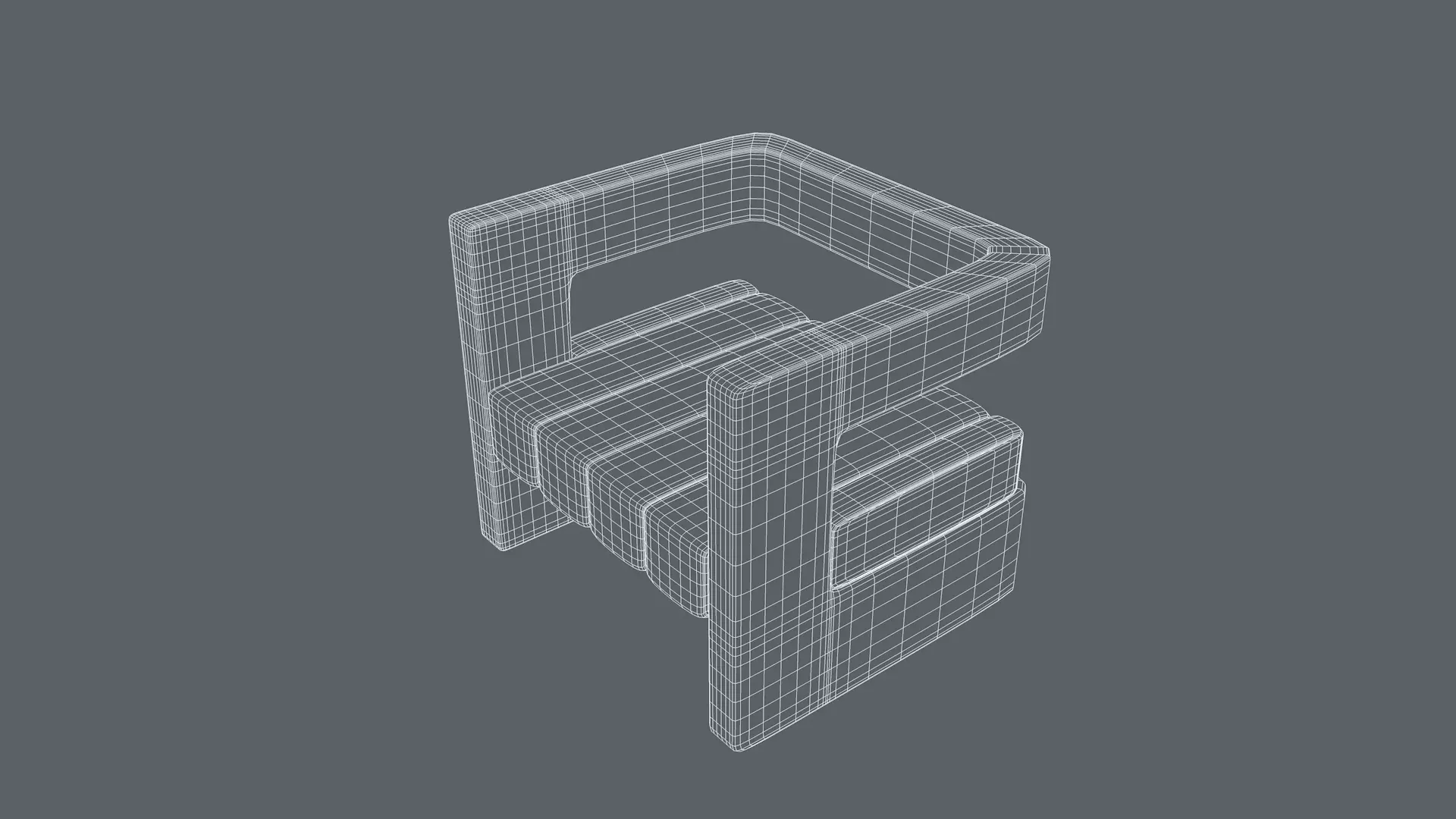 Modern Chair 3D model_12