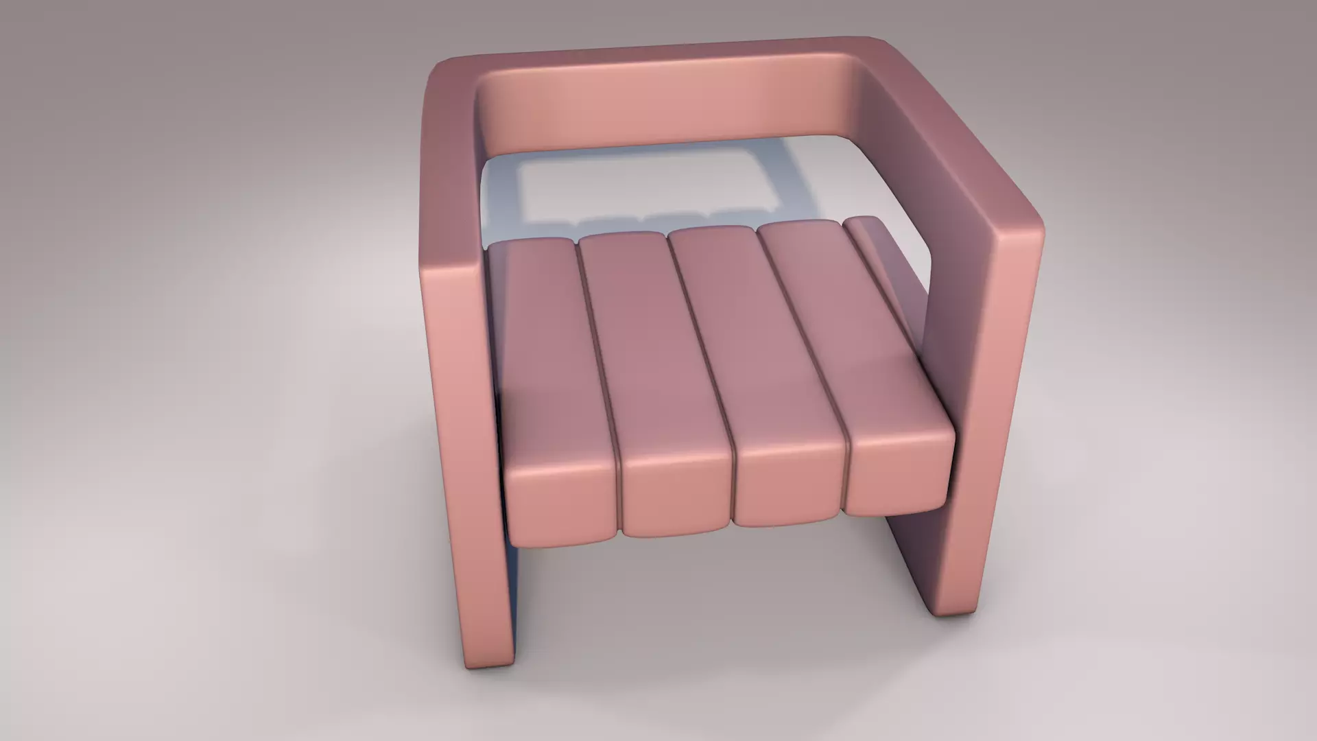 Modern Chair 3D model_1