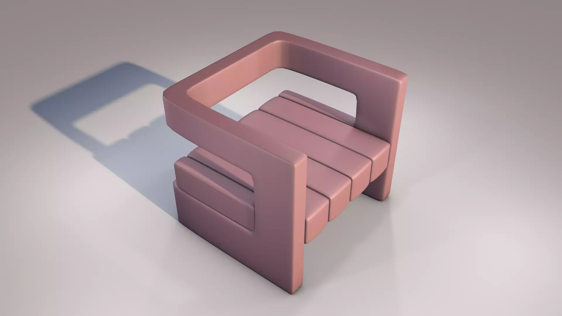 Modern Chair 3D model_7