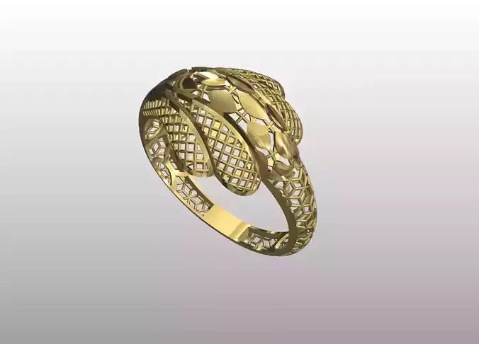 Floral Lattice Gold