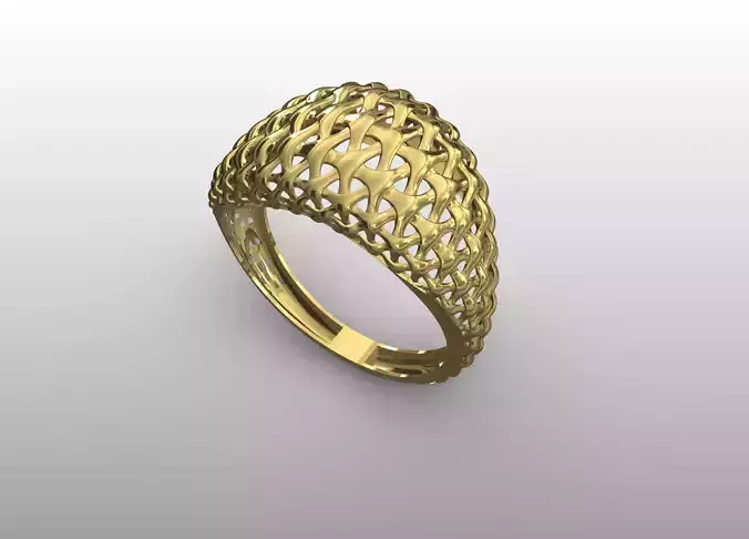 Woven Dome Gold