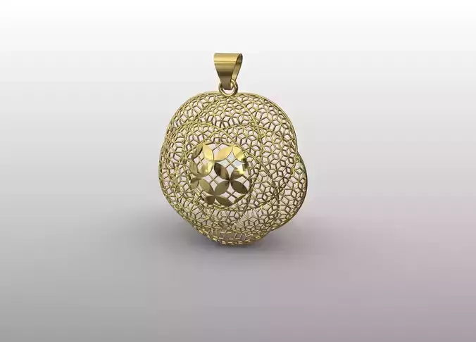 Radiant Bloom Pendant