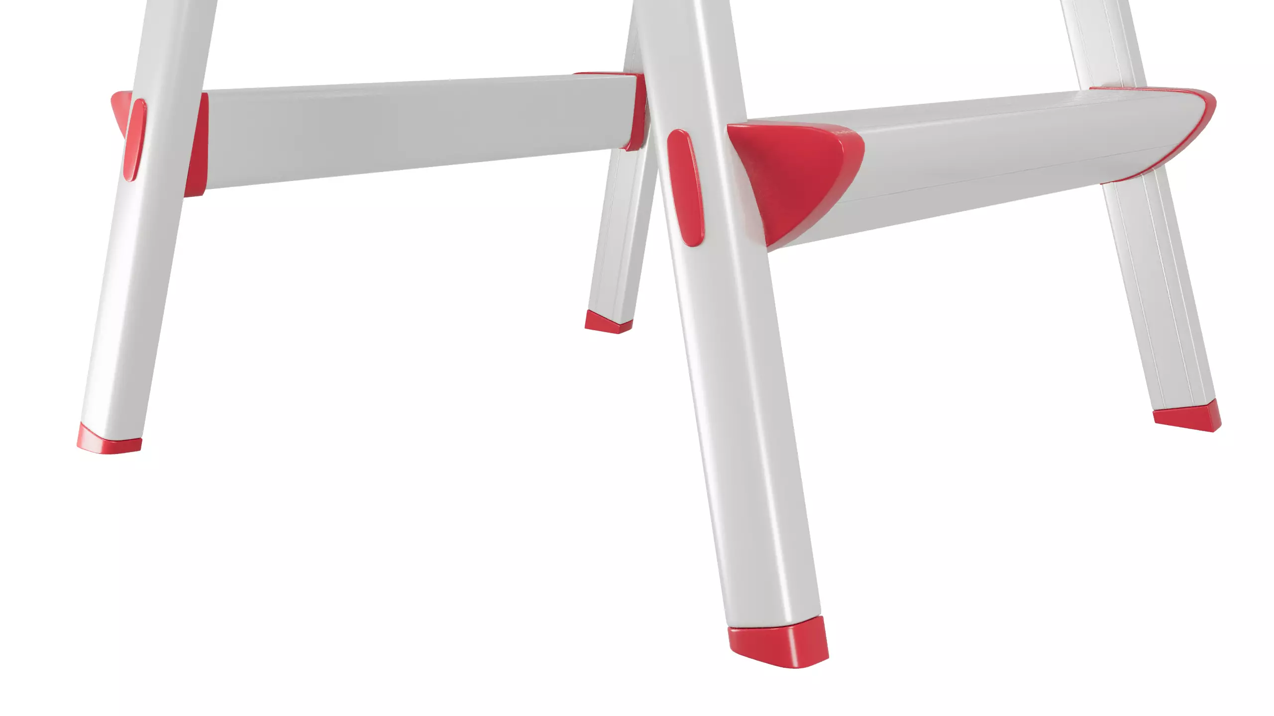 Safe Folding Ladder 3D Model 3D model_5