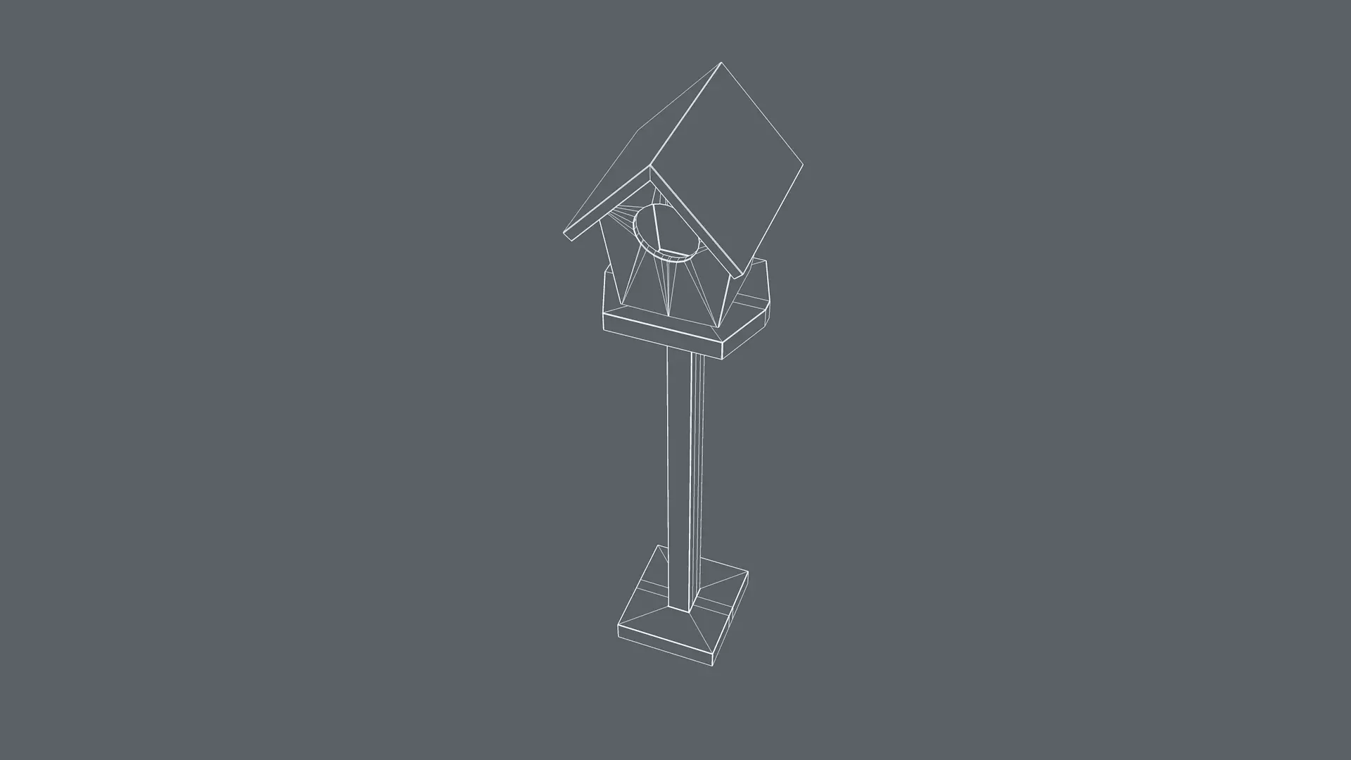 Bird House 3D model_15