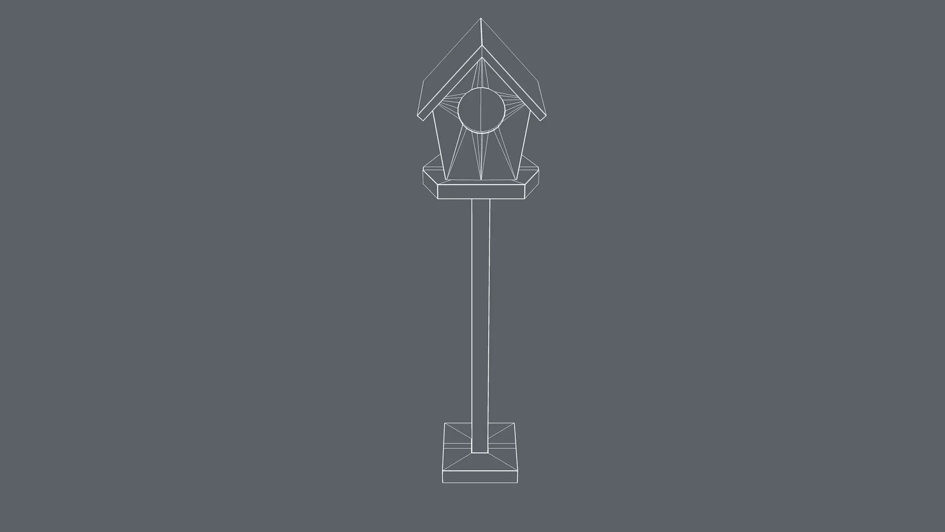 Bird House 3D model_8