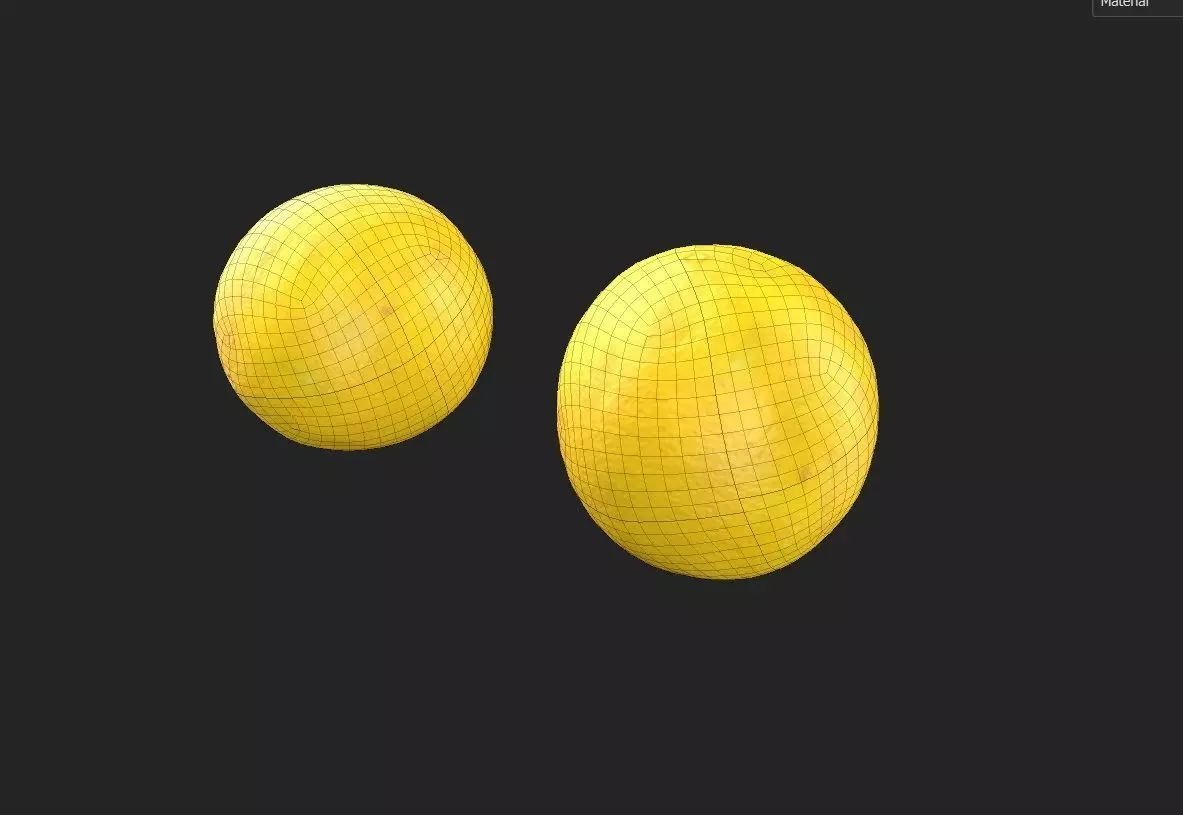 Lemon M06 Low-poly 3D model_6