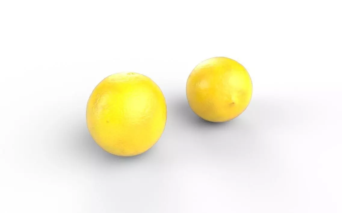 Lemon M06 Low-poly 3D model_0