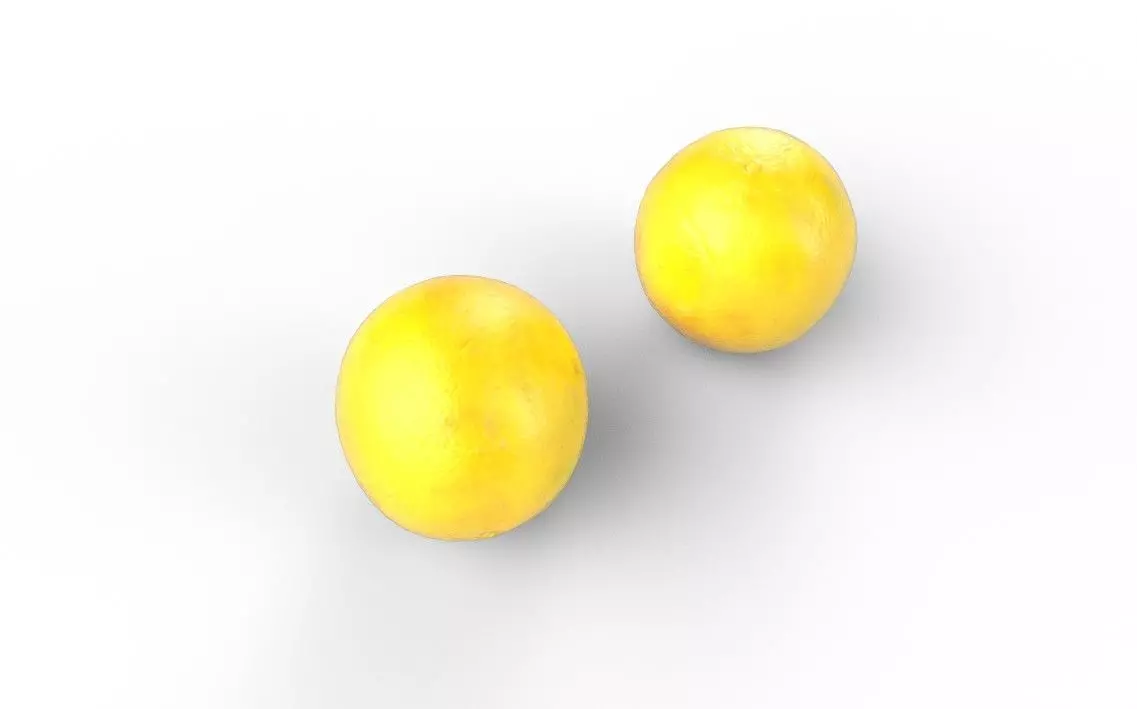 Lemon M06 Low-poly 3D model_4