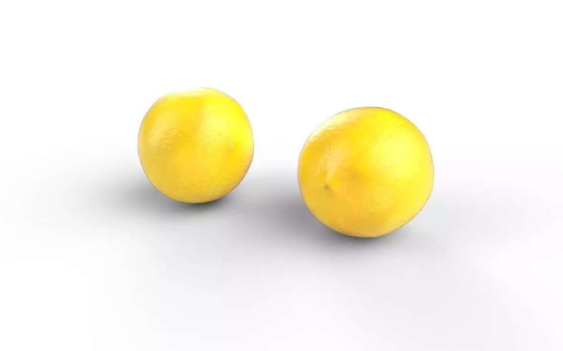 Lemon M06 Low-poly 3D model_3