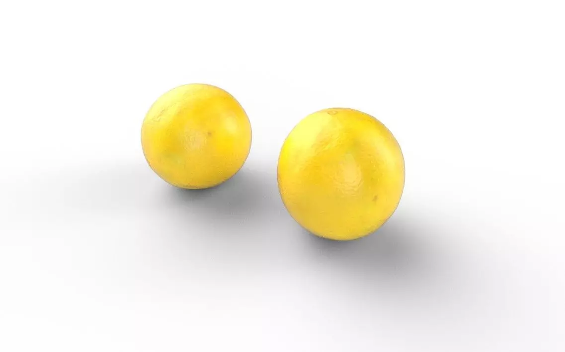 Lemon M06 Low-poly 3D model_5