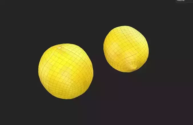 Lemon M07 Low-poly 3D model 2