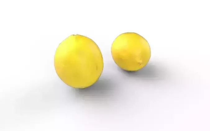 Lemon M07 Low-poly 3D model 5