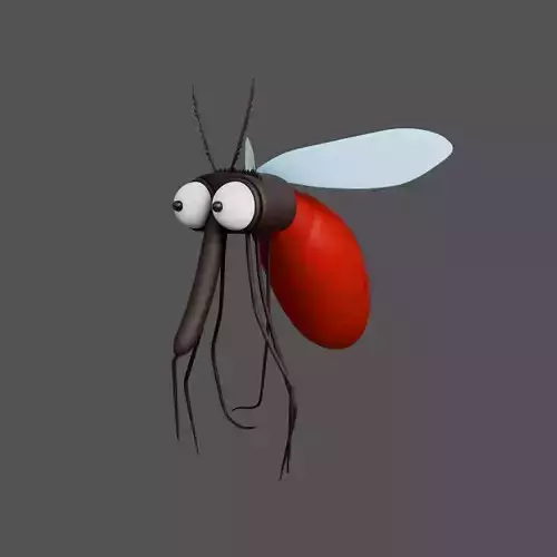 Mosquito Cartoon 02