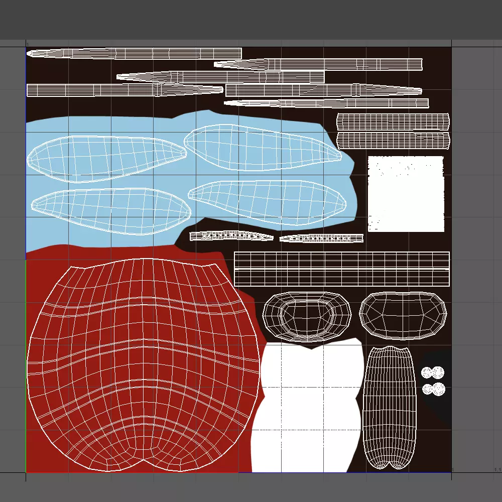 Mosquito Cartoon 02 3D model_18