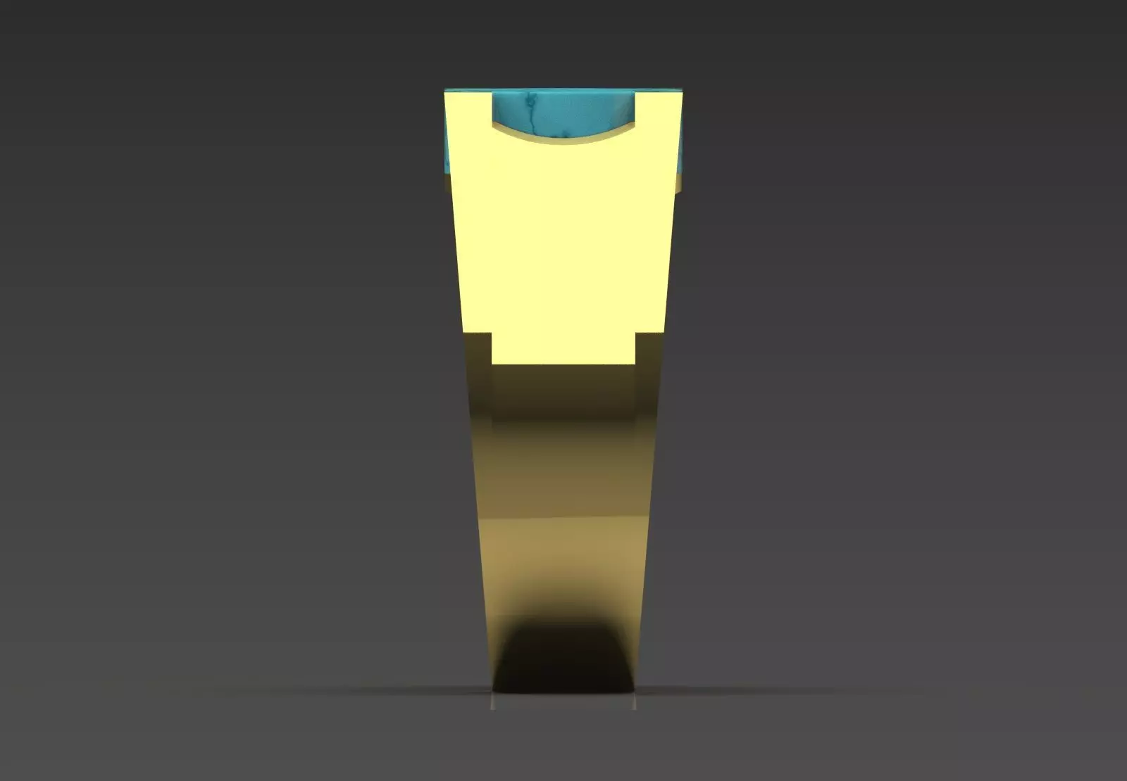 Black and Gold Contrast Mens stl 3d Ring Collection _7