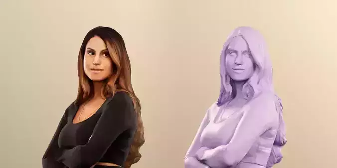 Elli 11963 Standing Casual Mediterranean Woman