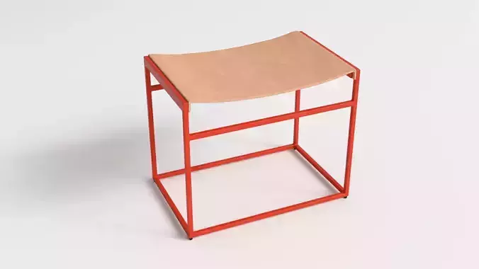 Common Leather Stool