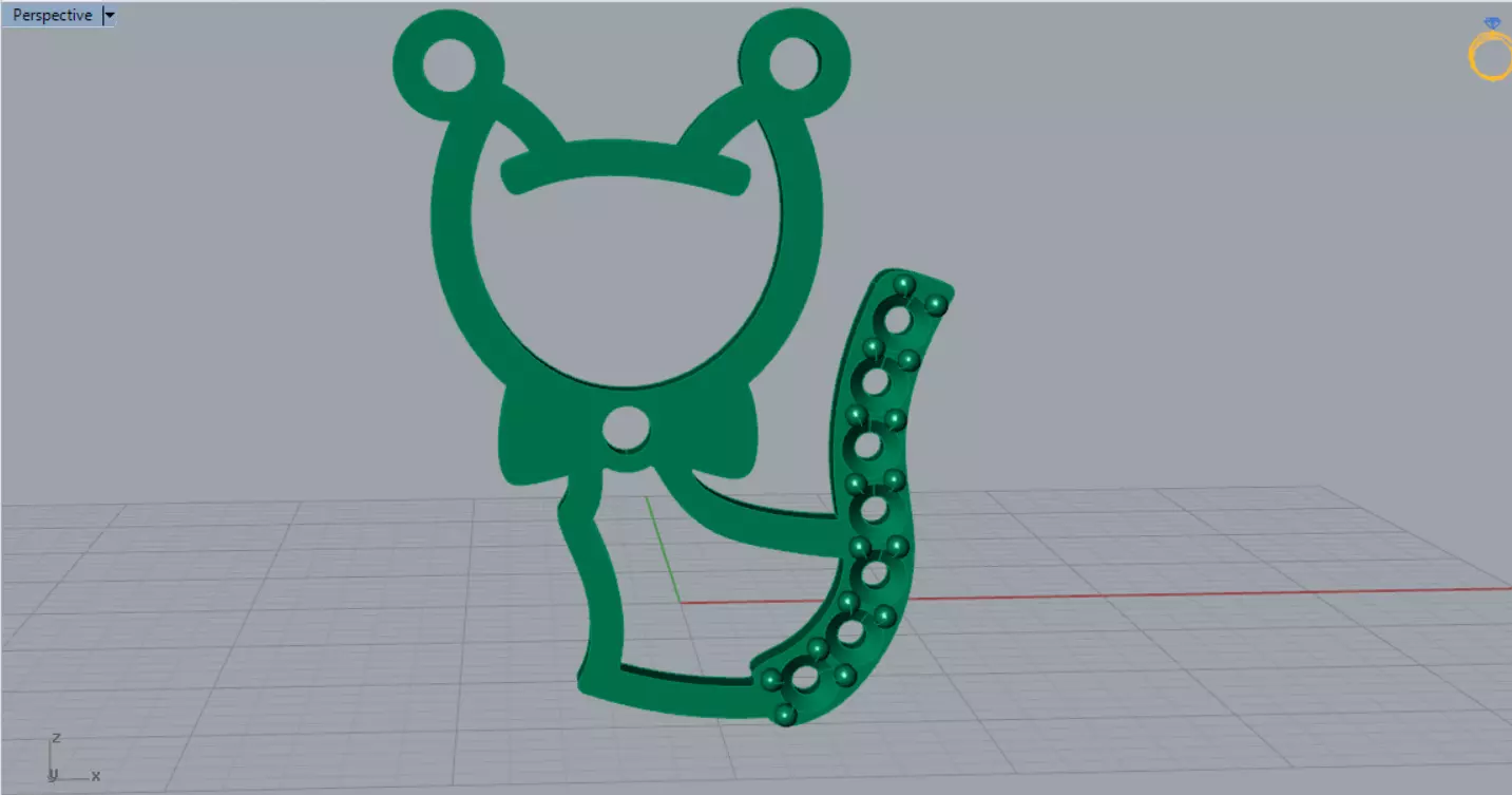 The Grand Exquisite Wildlife stl 3d Pendant Collection _63