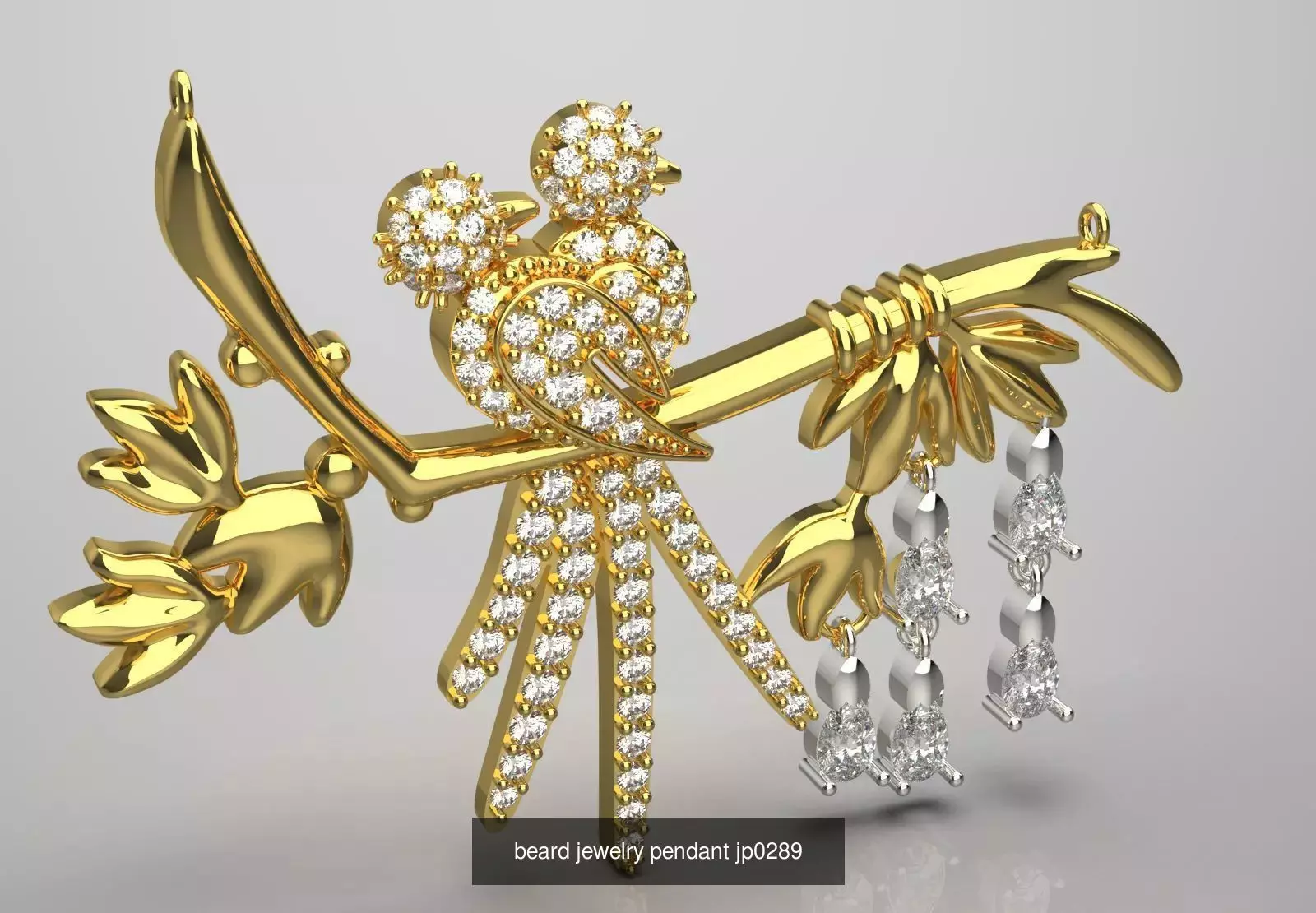 The Grand Exquisite Wildlife stl 3d Pendant Collection _8